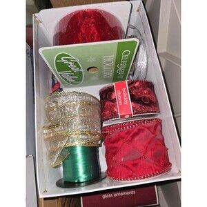Holiday Craft ribbon.